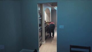 Hawt Sexy Mature MILF Autumn J Cooper Finds Her Step-Son With A Bad Case Of Blue Balls