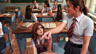 AI CARTOON POV 1 Week at the Magic University