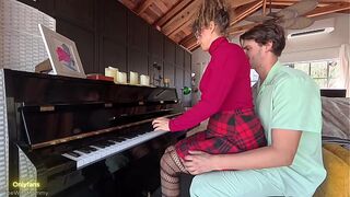 I Banged Cum Onto My Piano Teacher
