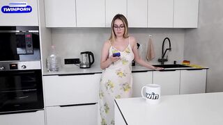 Stepson fucks stepmom during thunder