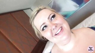 Colossal SBBW - overweight chap bangs massive hotty