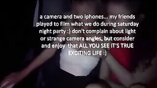 Veneisse i public party plug bottle & double fisting