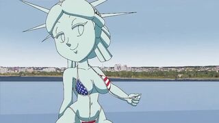 Tansau Lady Liberty Hot Compilation