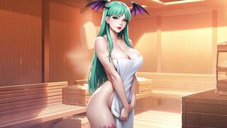 Morrigan Aensland Comics Succubus Jerk Off Instuctions - AI GEN