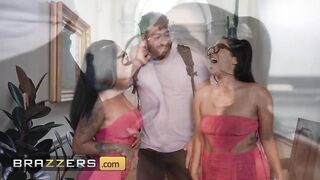 Lookalike Besties Swap, Suck & Bang Jasmine Sherni, Yasmina Khan Brazzers