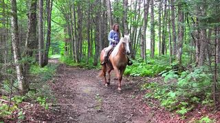 Hawt MILF Gets Drilled in the Forest by the River!