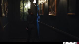 Cute Small Golden-haired Gal Nata Gold Facefucked by Sexually excited Real Life Futa Transsexual Amirah - It Follows Parody