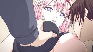 Manga milf banged In the kitchen