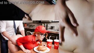 McDonald's Cutie worker screw in shop