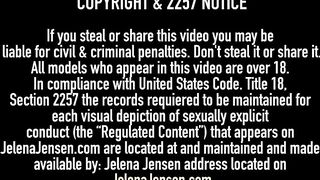 Penthouse Pet Jelena Jensen & Aria Geovanni Fondle n France!
