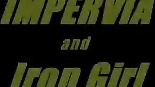 Impervia fights Iron Girl