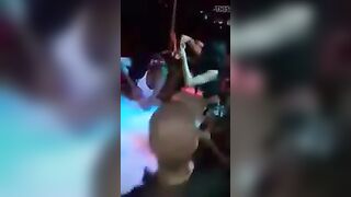 At the strip club
