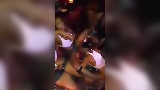At the strip club