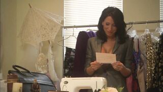 Hot brunette MILF hardly banged