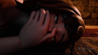 Asian obese girl in s&m dungeon (The Rope Chap)