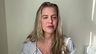 Golden-haired floozy Wisconsin Tiff tells all about her gangbangs and screwing older guys