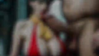 The Secret Between Bulma and Oolong 1 (AI-generated) (No live-action) (NSFW)