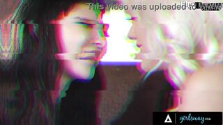 GIRLSWAY - Nasty Anna Claire Clouds Craves BELT-ON ANAL Enjoyment From Vacationing Kenna James
