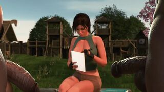 Learning Tribal Ways with Lara Croft ( Simulator 3D )