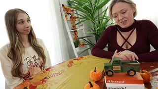 Step Sis Bonding In advance of Thanksgiving Dinner - Breezy Bri