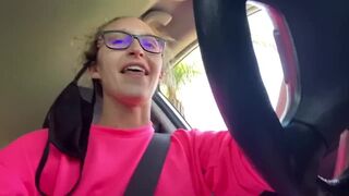 NEW Public Flashing and Masturbation Movie! Ginger Banks