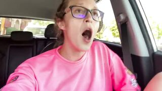 NEW Public Flashing and Masturbation Movie! Ginger Banks