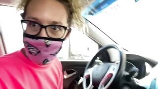 NEW Public Flashing and Masturbation Movie! Ginger Banks