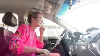 NEW Public Flashing and Masturbation Movie! Ginger Banks