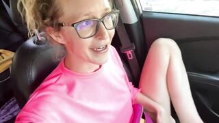 NEW Public Flashing and Masturbation Movie! Ginger Banks