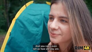 RIM4K. Anal-act of love and rimming between different couples in tents
