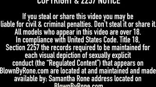 Samantha Rone Eats Pussy With Mindi Mink & Odette Delacroix!