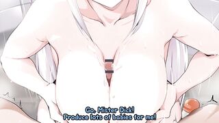 Emilia Desires to Breed at Christmas! Teach Her How to Do It! (ReZero, Breeding, Knob Worship, Impregnation, Creampie, Paizuri)