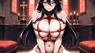 Gothic Curvy BBW Shibari Bondage Solo Giant Squirting Ahegao Filthy Talk