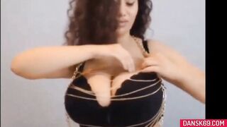 Danish MILF Shows Her Big Breasts