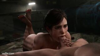 Ellie Trades Deep Blowjobs & Wild Rides for Post-Apocalyptic Supplies - TLOU2 Freckled Sweetheart Facial & Creampie Compilation