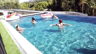 Jeff’s Models Pool Party Orgy