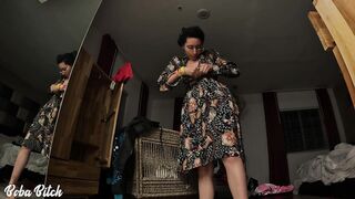 Publicly blindfolded and handcuffed + fingering til orgasm - XBIZ Thank YOU Vid