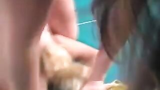 Bare Naked Facesitting Fight