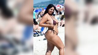 Curvy Bitches at the beach - 1 [AI generated]