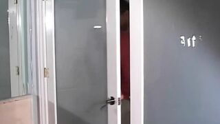 Mature Curvy MILF Team-banged in Locker Room by Load of Hard Rods