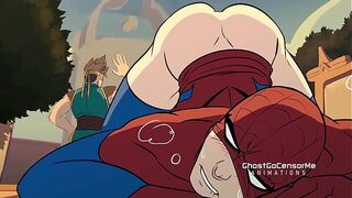 spiderman banging homo sex