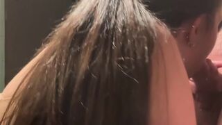 18 Year Old College Slut Devours My Knob Then Gets Banged on the Kitchen Counter