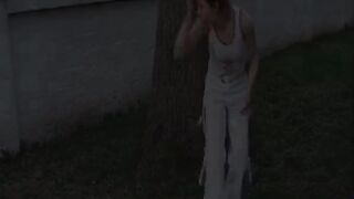 Blonde Honey Voids urine Wild Closeup