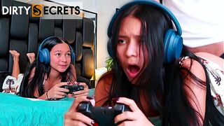 I BANG MY STEPSISTER DURING THE TIME THAT SHE PLAYS MOVIE GAMES