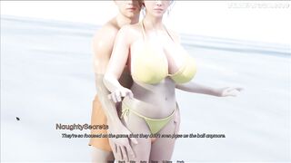 Lewd Pervert Rubs His Massive 12 Inch Ramrod on His Hot MILF Stepmom's Big Ass While Her Husband is Next To 'em - HeartProblems 36 Developed By Xenorav - 3D Manga Porn Game