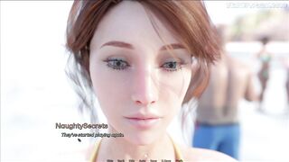 Lewd Pervert Rubs His Massive 12 Inch Ramrod on His Hot MILF Stepmom's Big Ass While Her Husband is Next To 'em - HeartProblems 36 Developed By Xenorav - 3D Manga Porn Game