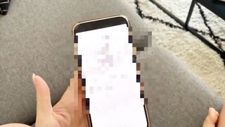 Stranger challenge - UberEats delivery screws me hard with biggest ejaculation !!