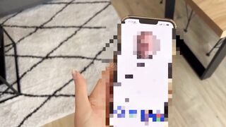 Stranger challenge - UberEats delivery screws me hard with biggest ejaculation !!
