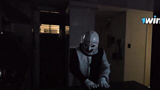 Terrifier bangs Natalia Alvarado on Halloween night