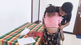 Steprother accidentally gets a chance to screw stepsister hardcore